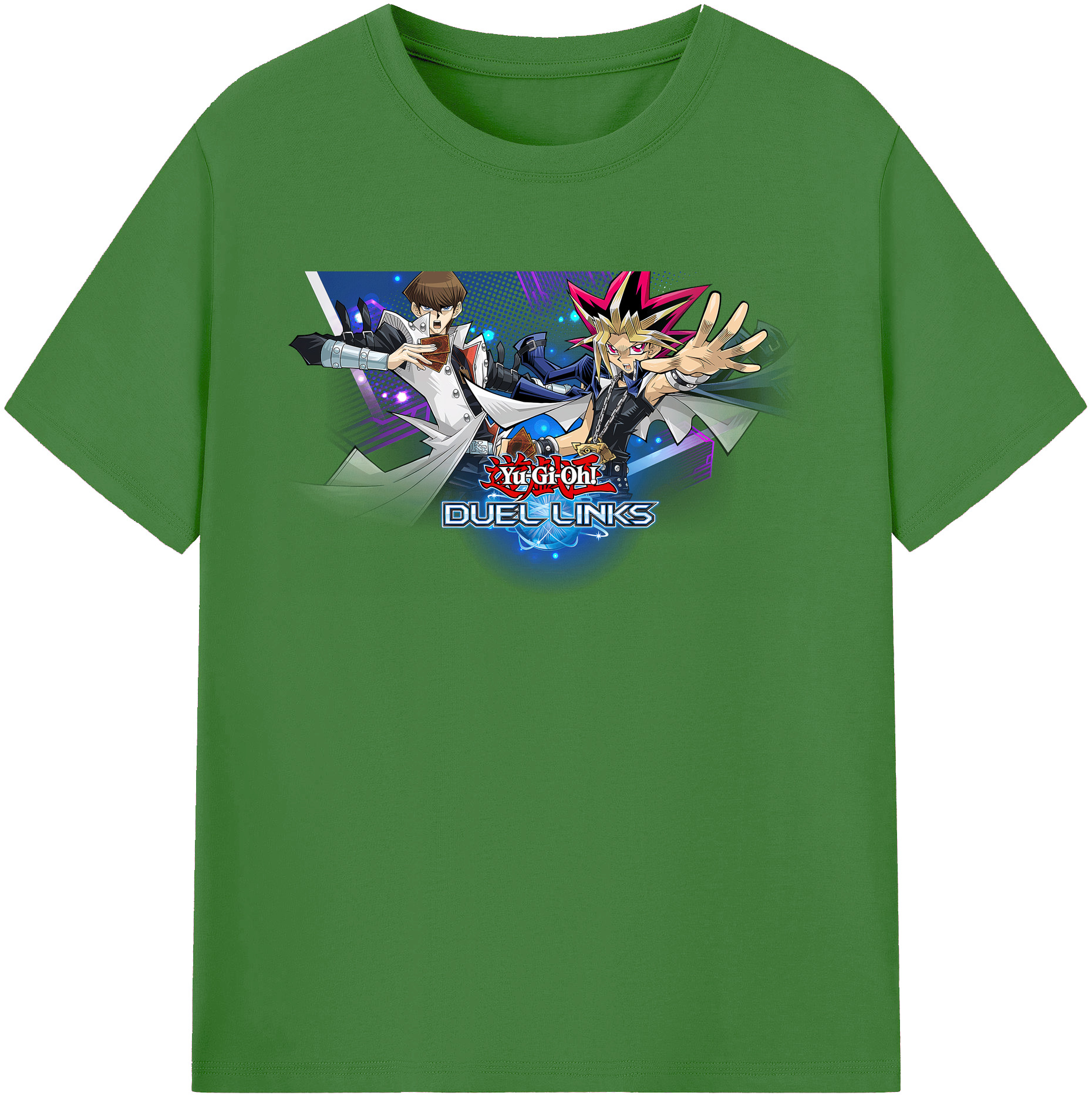 （画像用） 遊☆戯☆王 Yu-Gi-Oh! レディースカジュアルプリントTシャツ（綿100％）